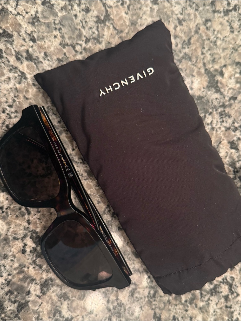 Givenchy Oversized Square Sunglasses in Dark brown.